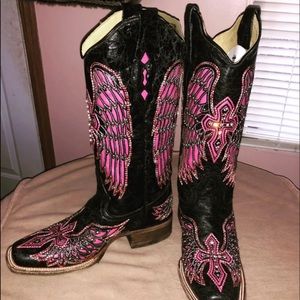 Corral Boots Hot pink